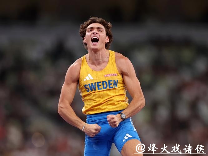 6米30！杜普兰蒂斯再破撑竿跳高世界纪录夺冠